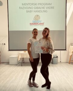 Fizioterapevtka s Certifikatom Razvojno - gibalna vadba za dojenčke in Baby handling